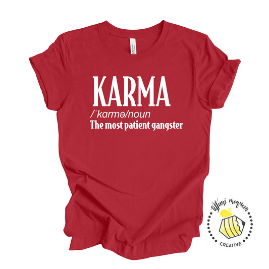 Karma Definition T-shirt